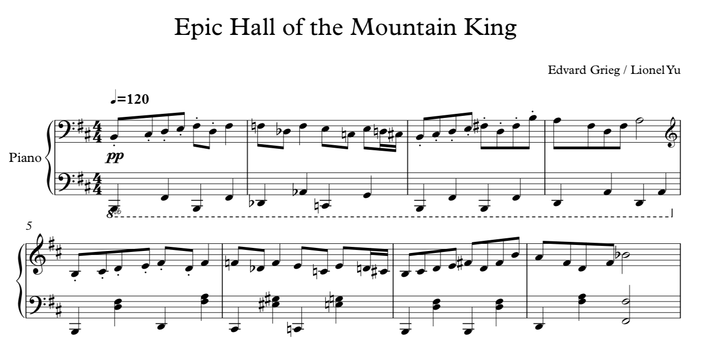 Epic Hall of the Mountain King - MusicalBasics