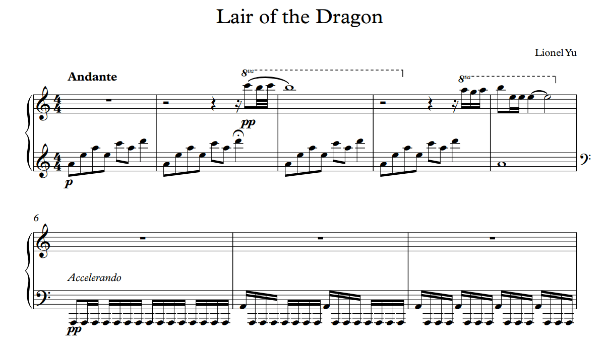 Lair of the Dragon - MusicalBasics