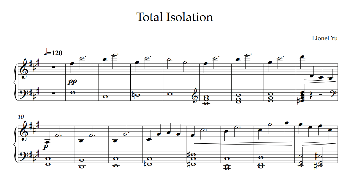 Total Isolation - MusicalBasics